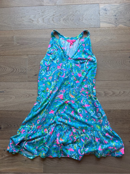 Lilly Pulitzer Dresses & Skirts - Women’s Vibrant Teal Floral One-Piece Dress